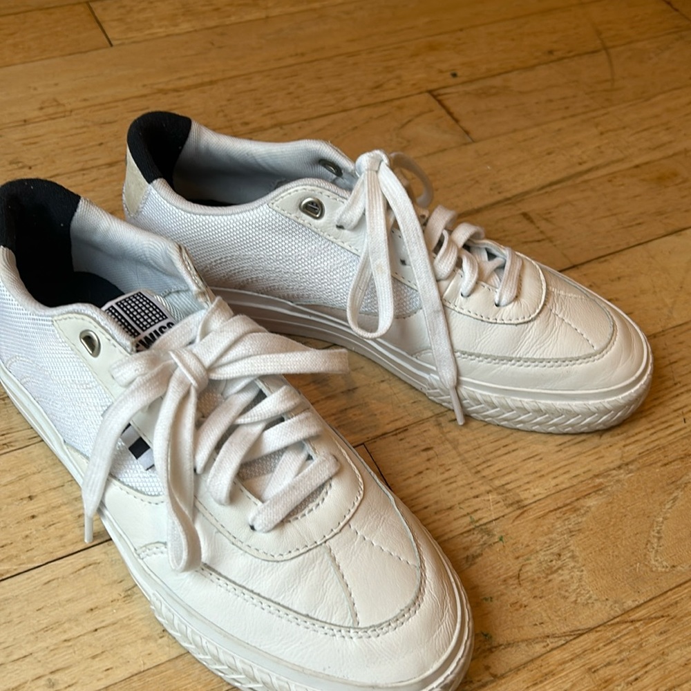 K Swiss White Sneakers size 8